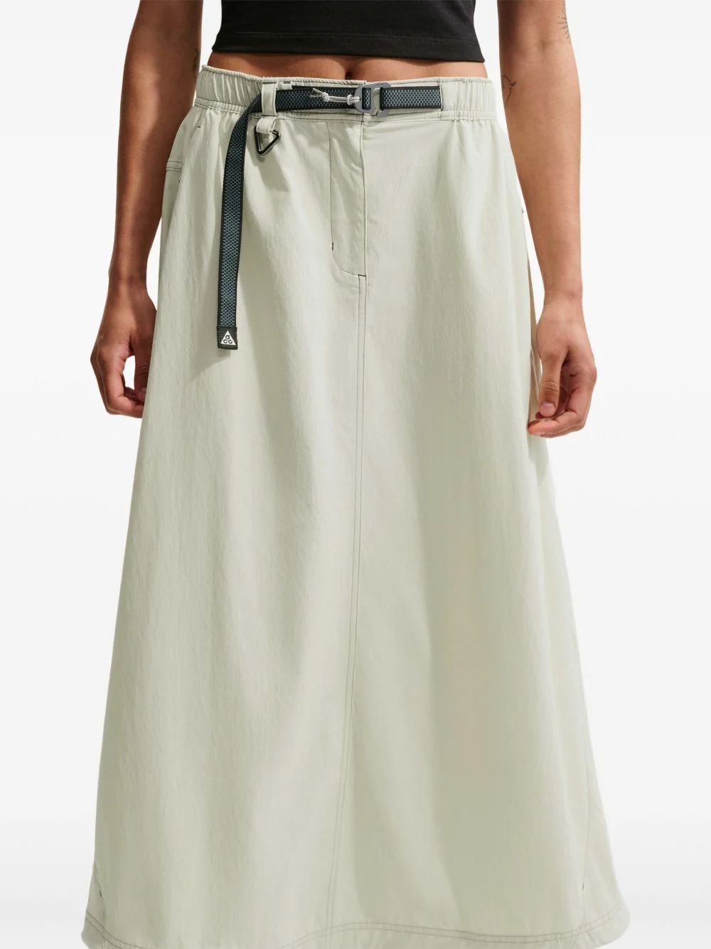 Smith Summit belted midi skirt - 1