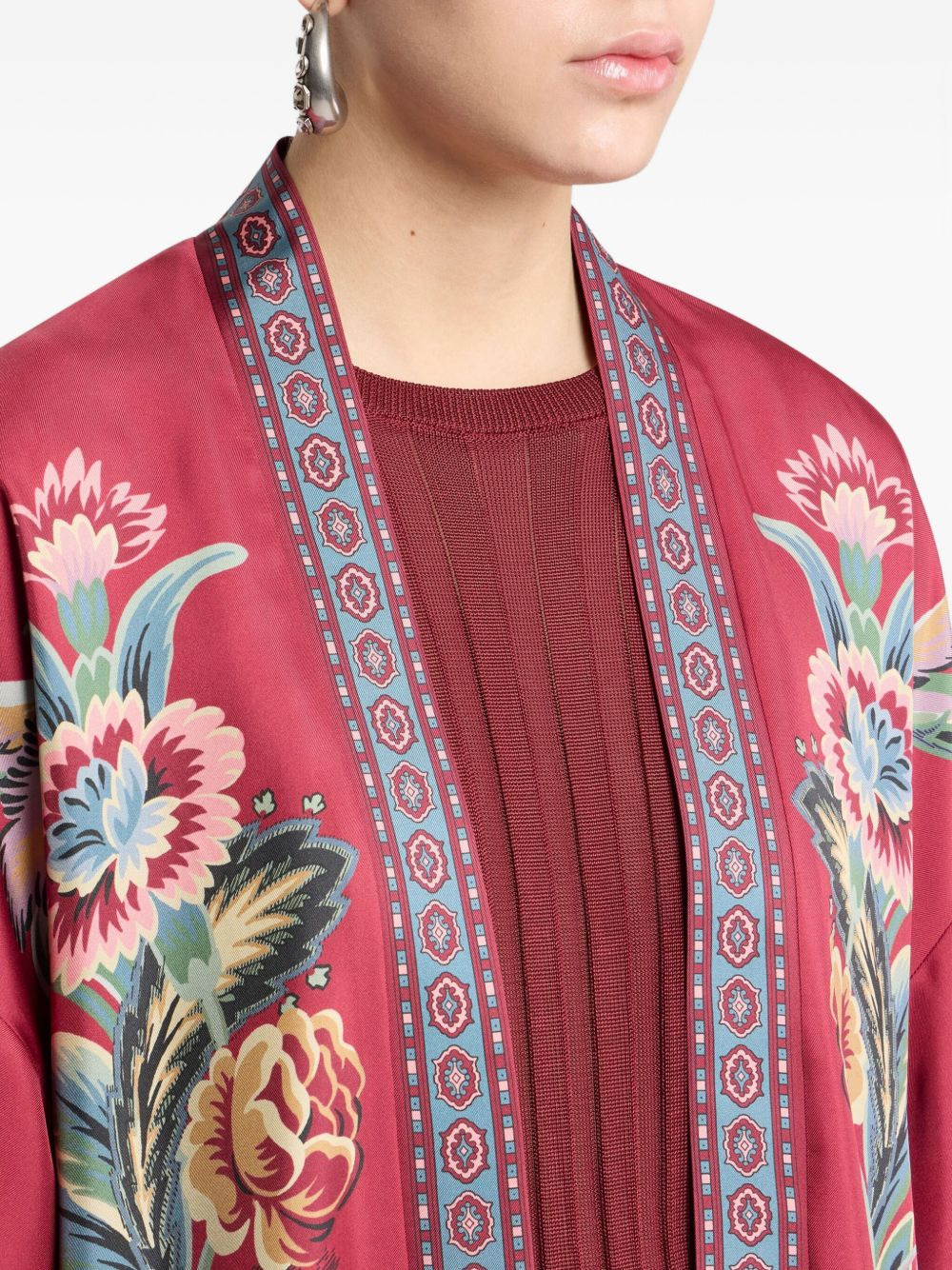 floral-print top - 4
