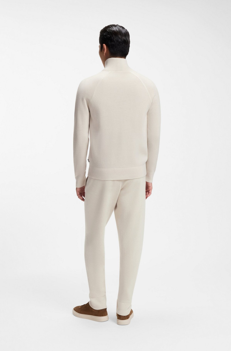 VIRGIN-WOOL CARDIGAN WITH ZIP FRONT 5