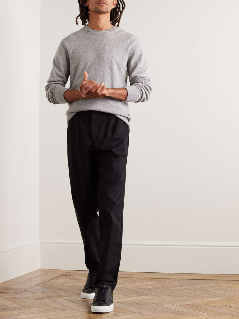 ORLEBAR BROWN Carsyn Tapered Pleated Cotton-Blend Trousers outlook