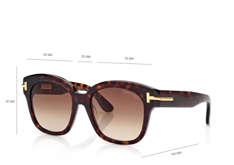 ICON OVERSIZED SQUARE SUNGLASSES 4