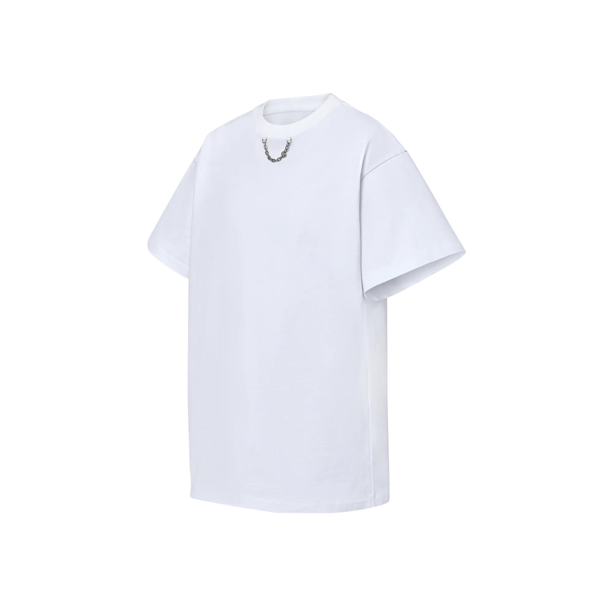 Oversized Chain Detail T-Shirt - 2