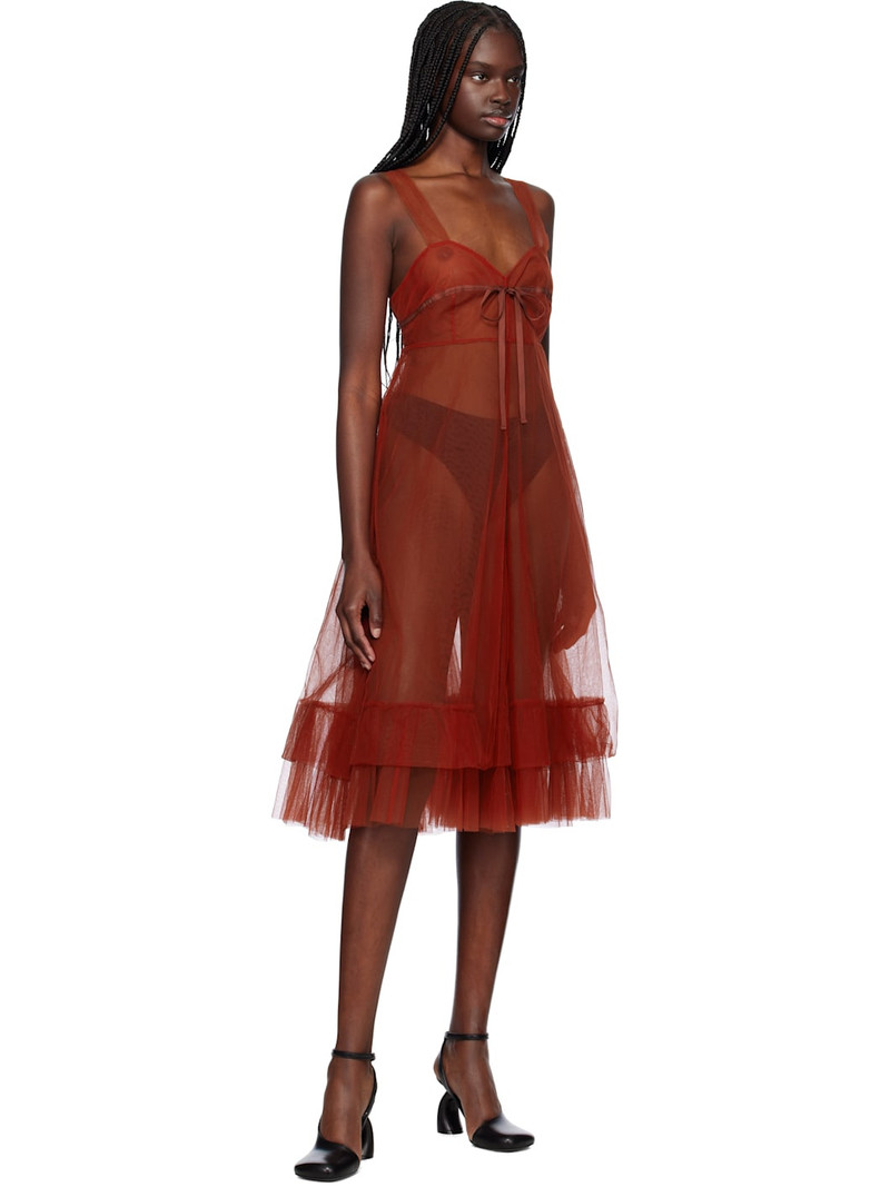 RENAISSANCE RENAISSANCE Red Benny Midi Dress outlook