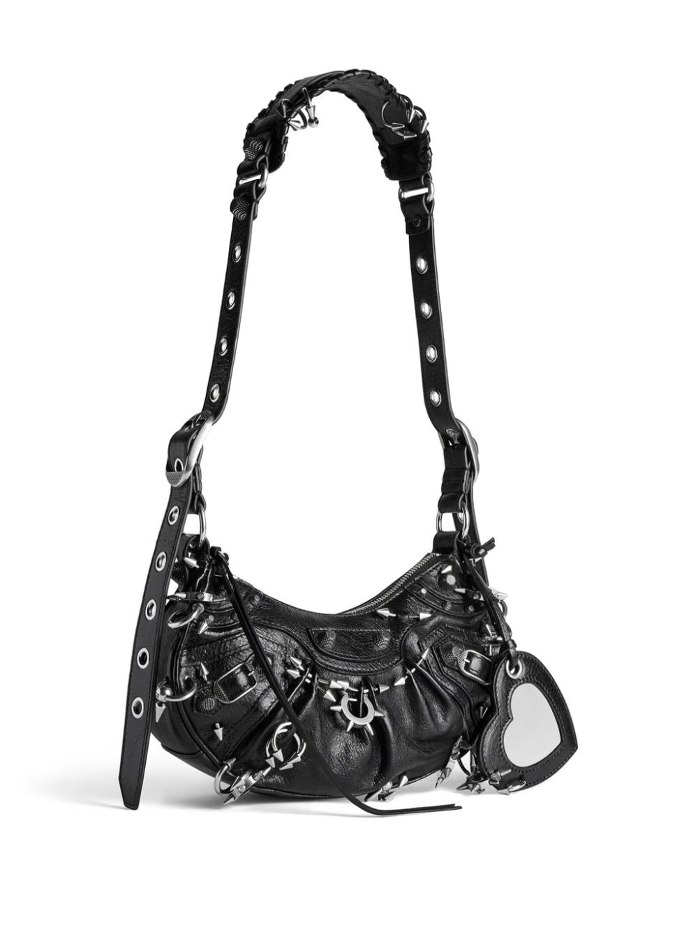Le Cagole XS leather shoulder bag - 4