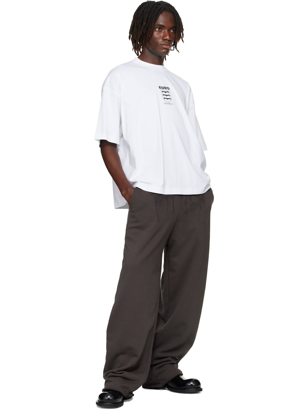 White Bats Logo Regular T-shirt - 4