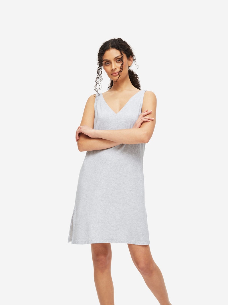 Women's Chemise Ethan Micro Modal Stretch Silver - 2