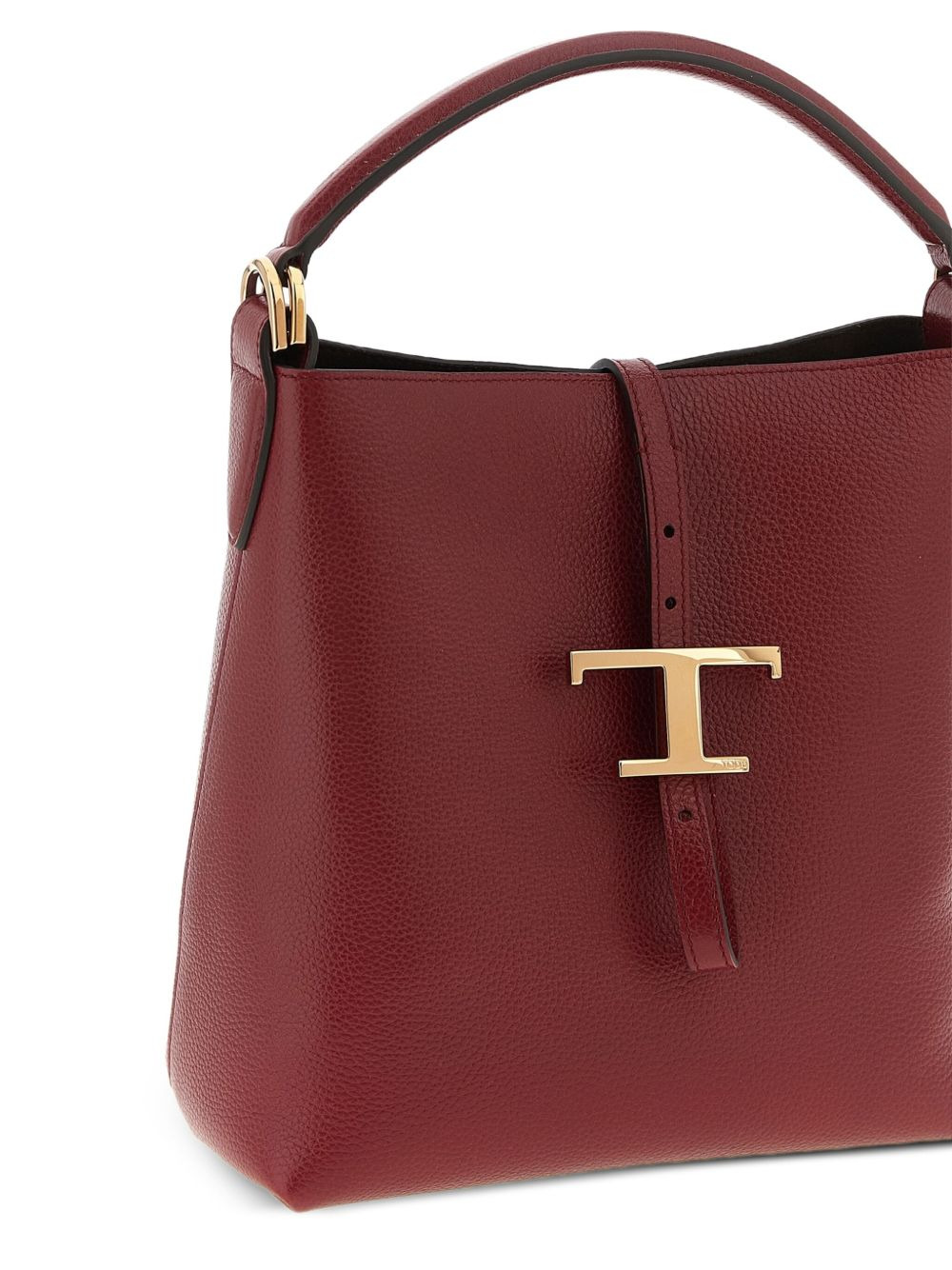 small buckled bucket bag - 3