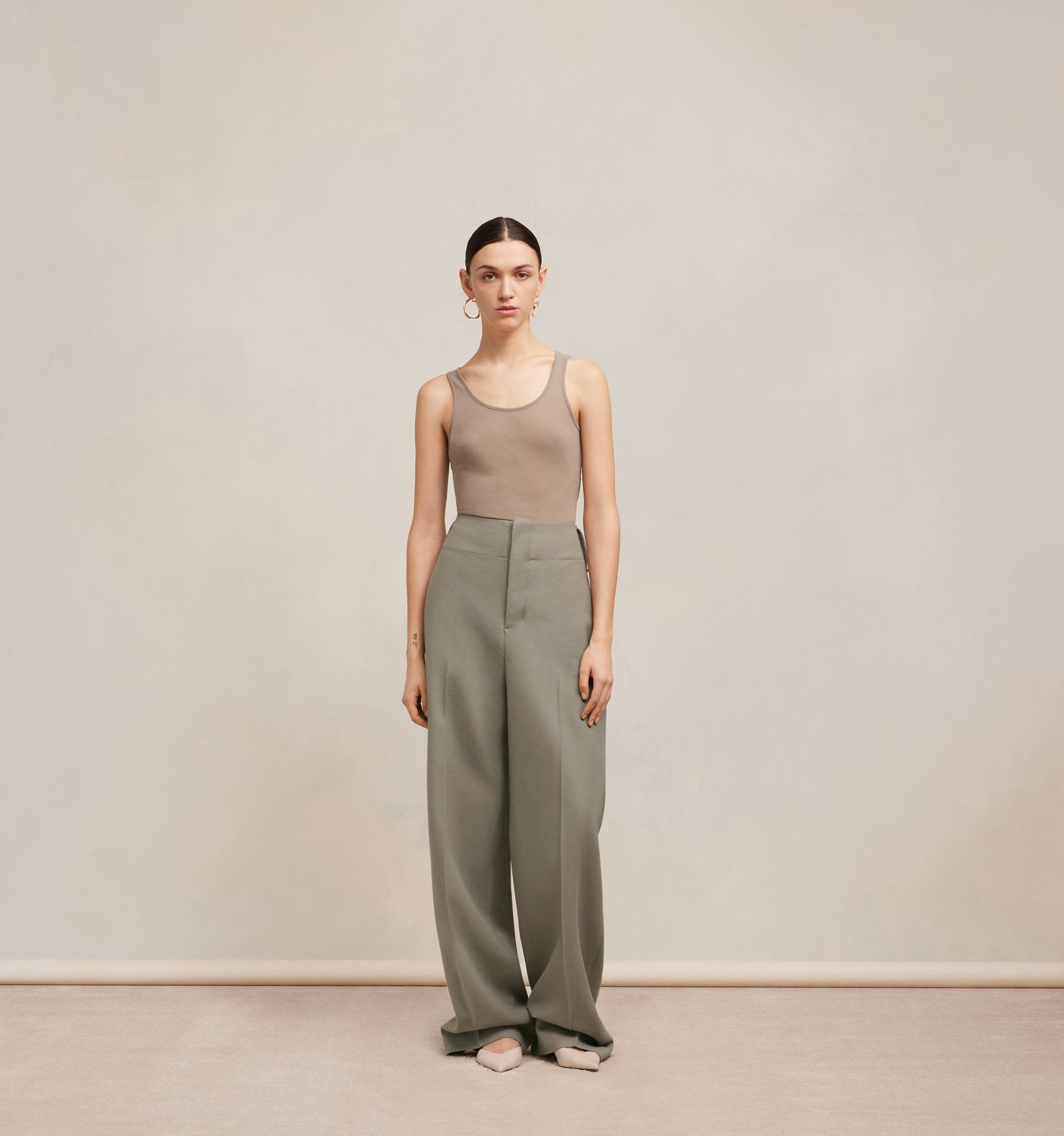 Straight Fit Trousers - 3