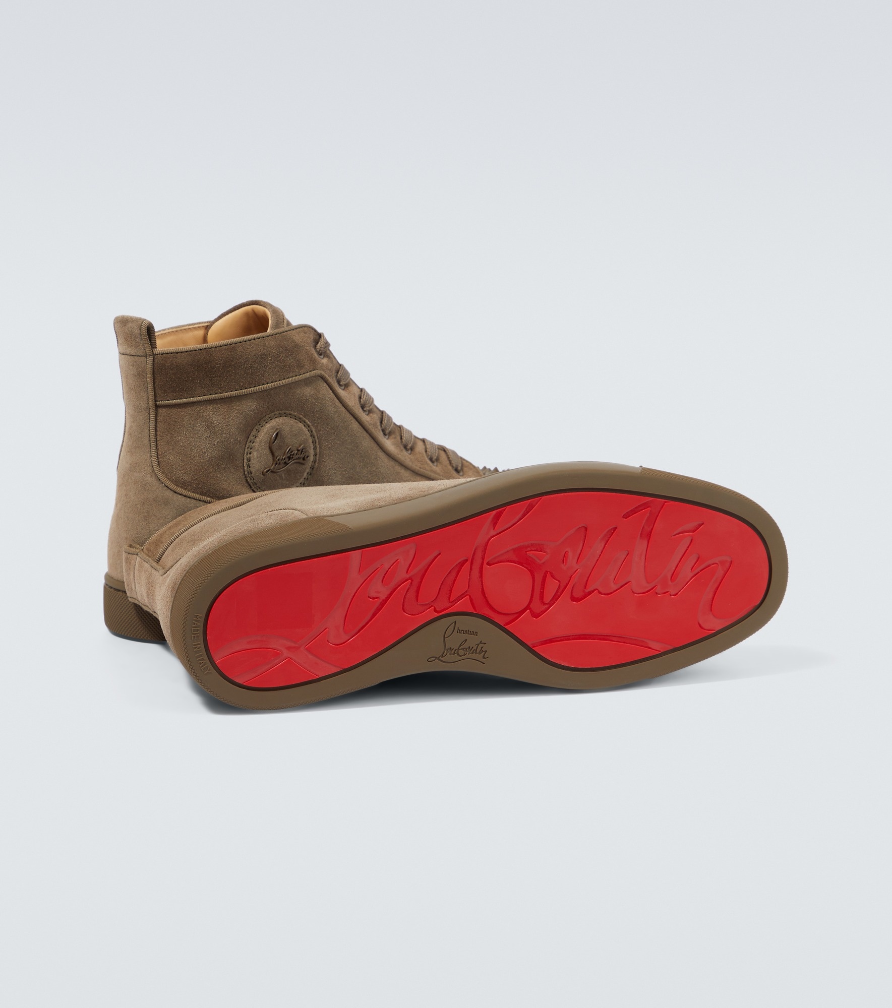 Louis Spikes suede high-top sneakers - 7