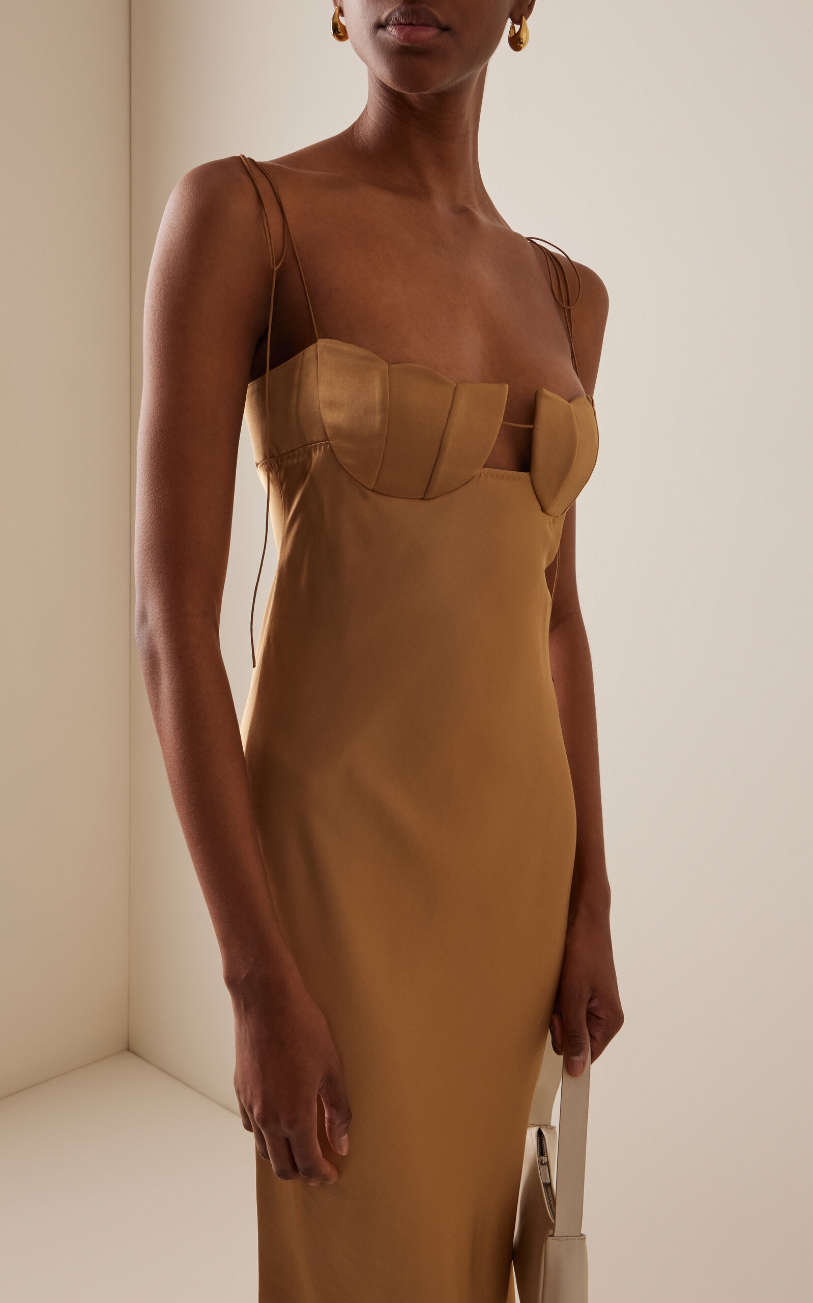 Tulip Maxi Dress gold - 3