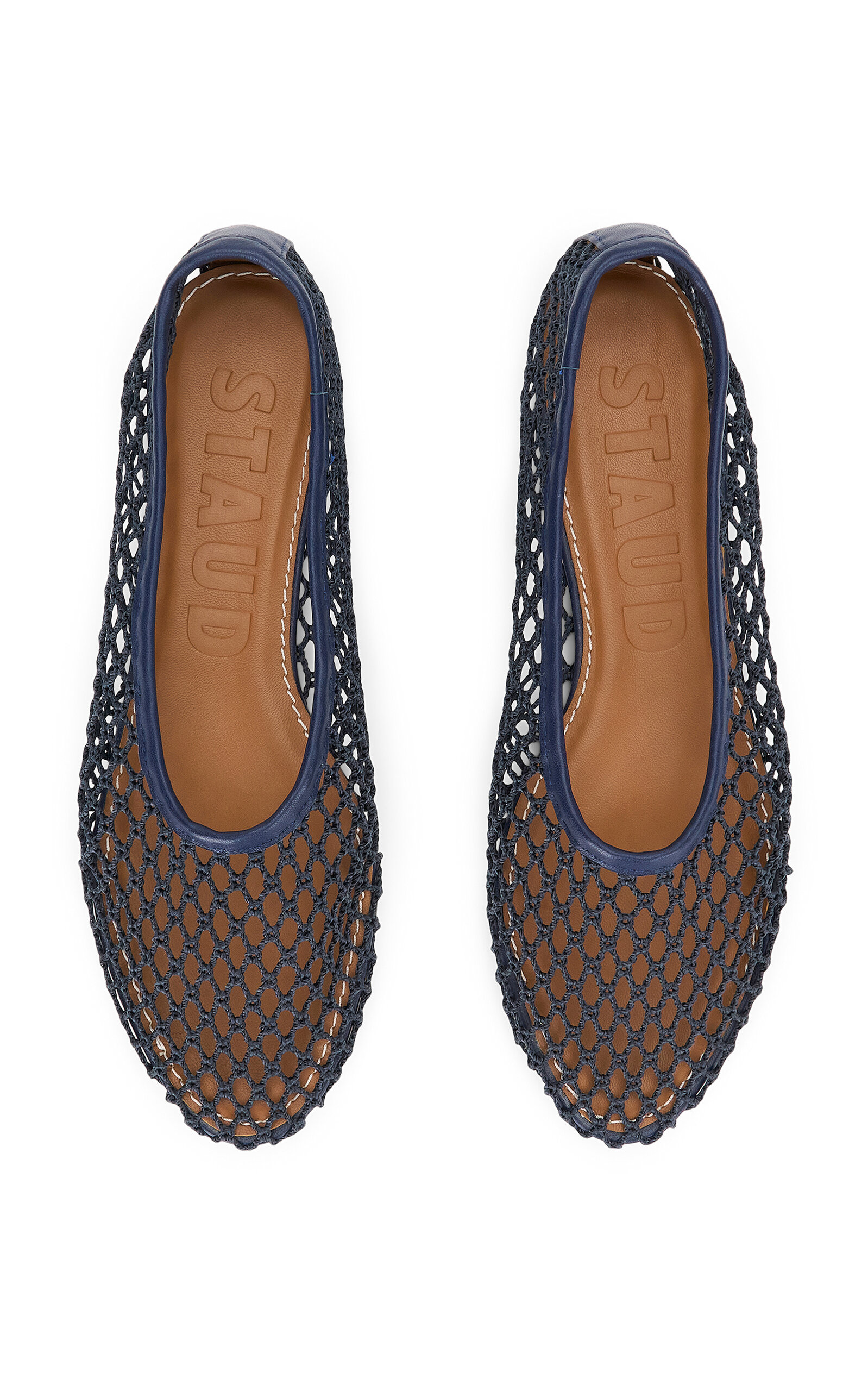 Alba Net Ballet Flats navy - 3