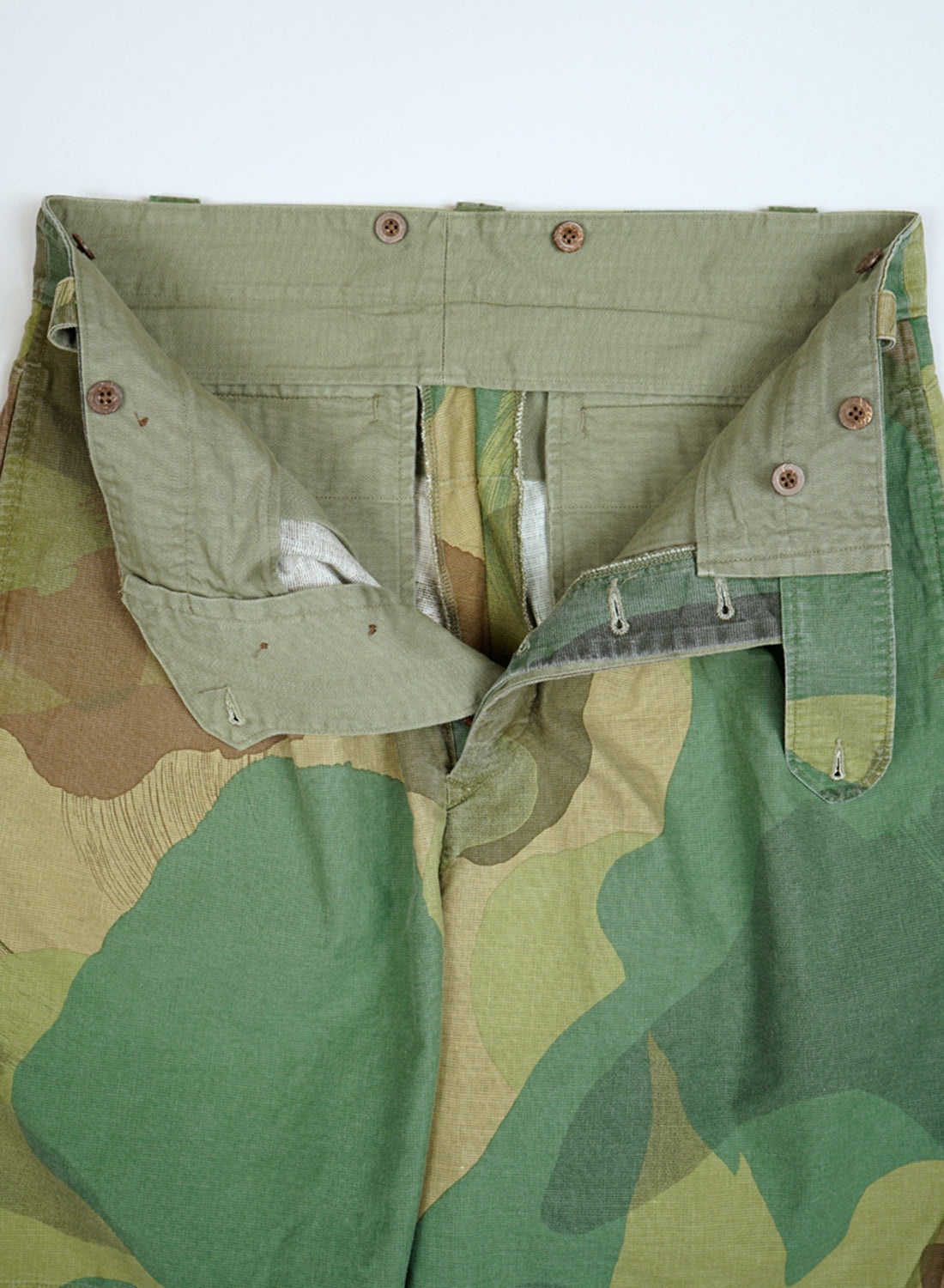 50s Battle Dress Short Camo in Green - 9