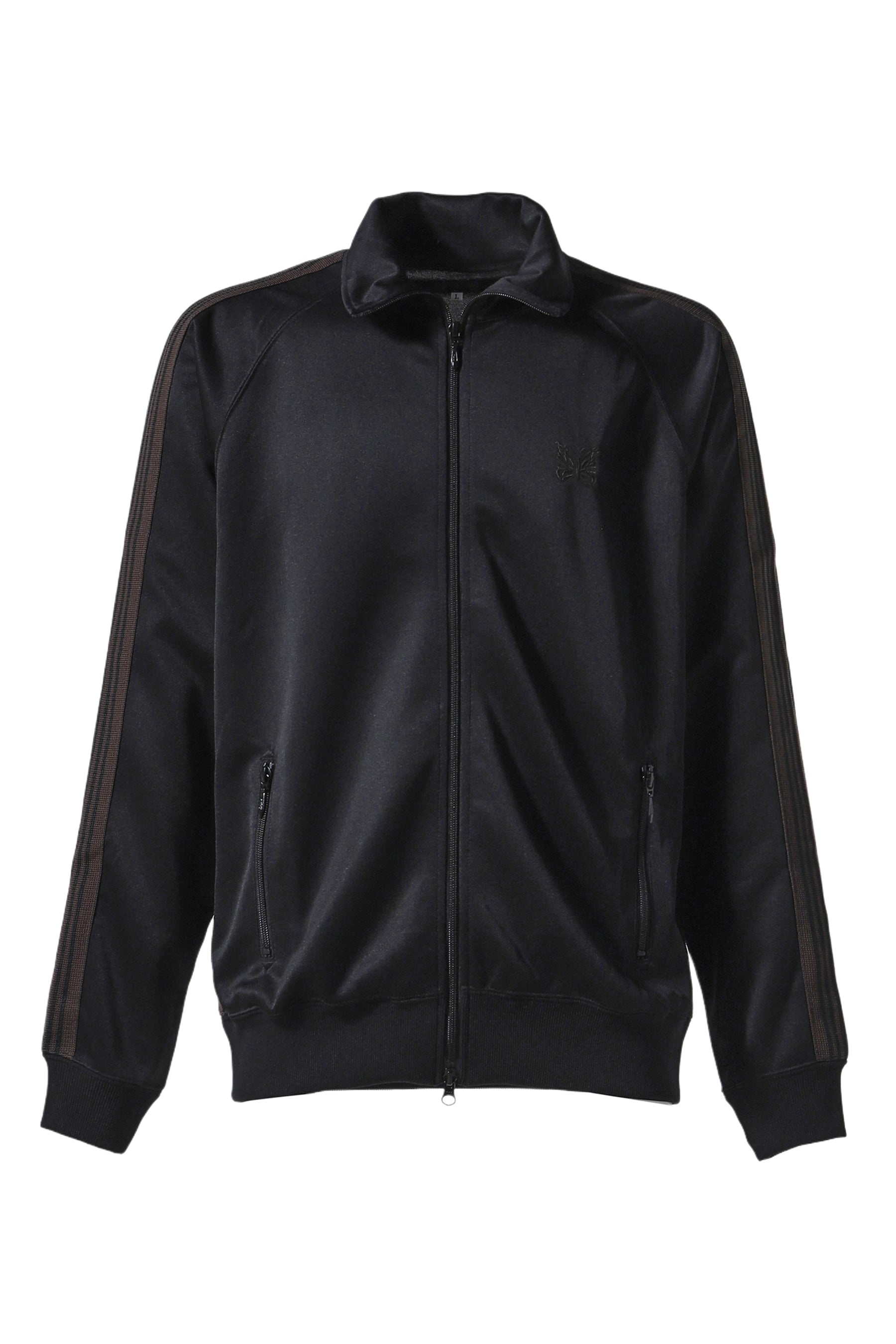 TRACK JACKET - POLY SMOOTH / BLK - 1