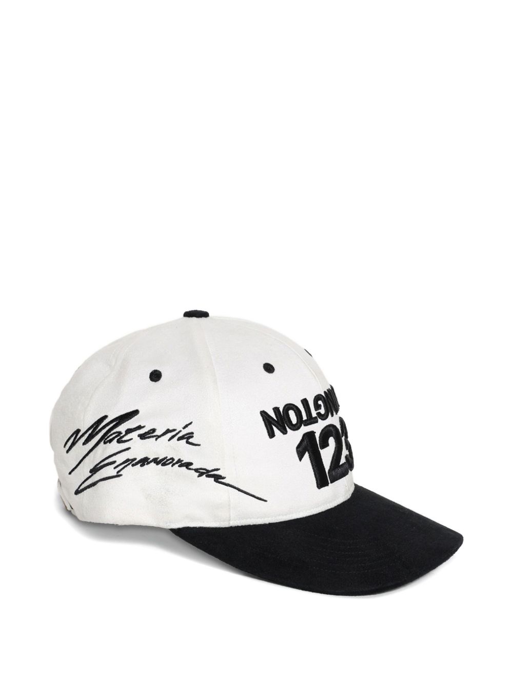 logo-embroidered cap - 2