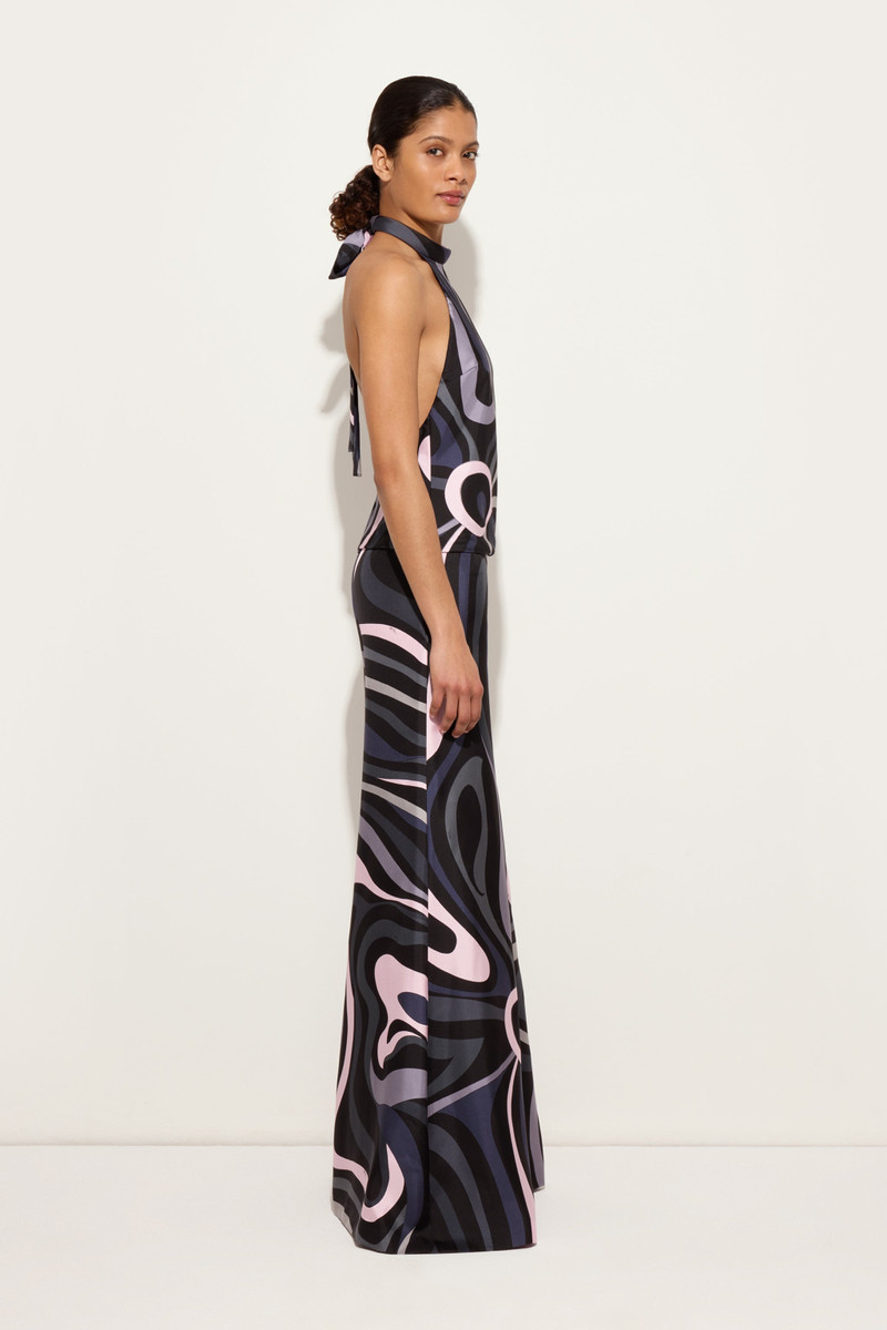 MARMO PRINT SILK TWILL JUMPSUIT 3