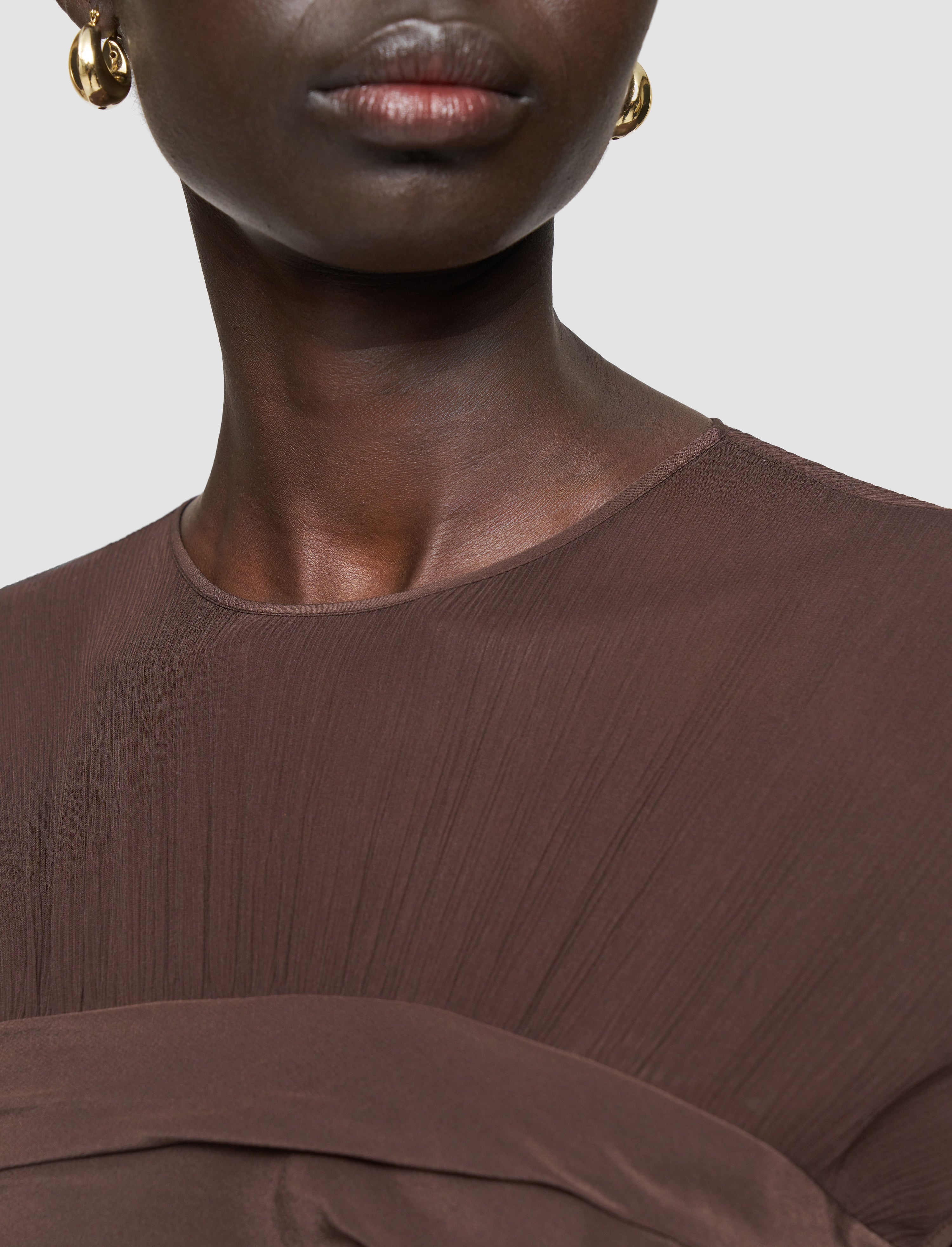 Sophe Crepe de Soie Dress - 5