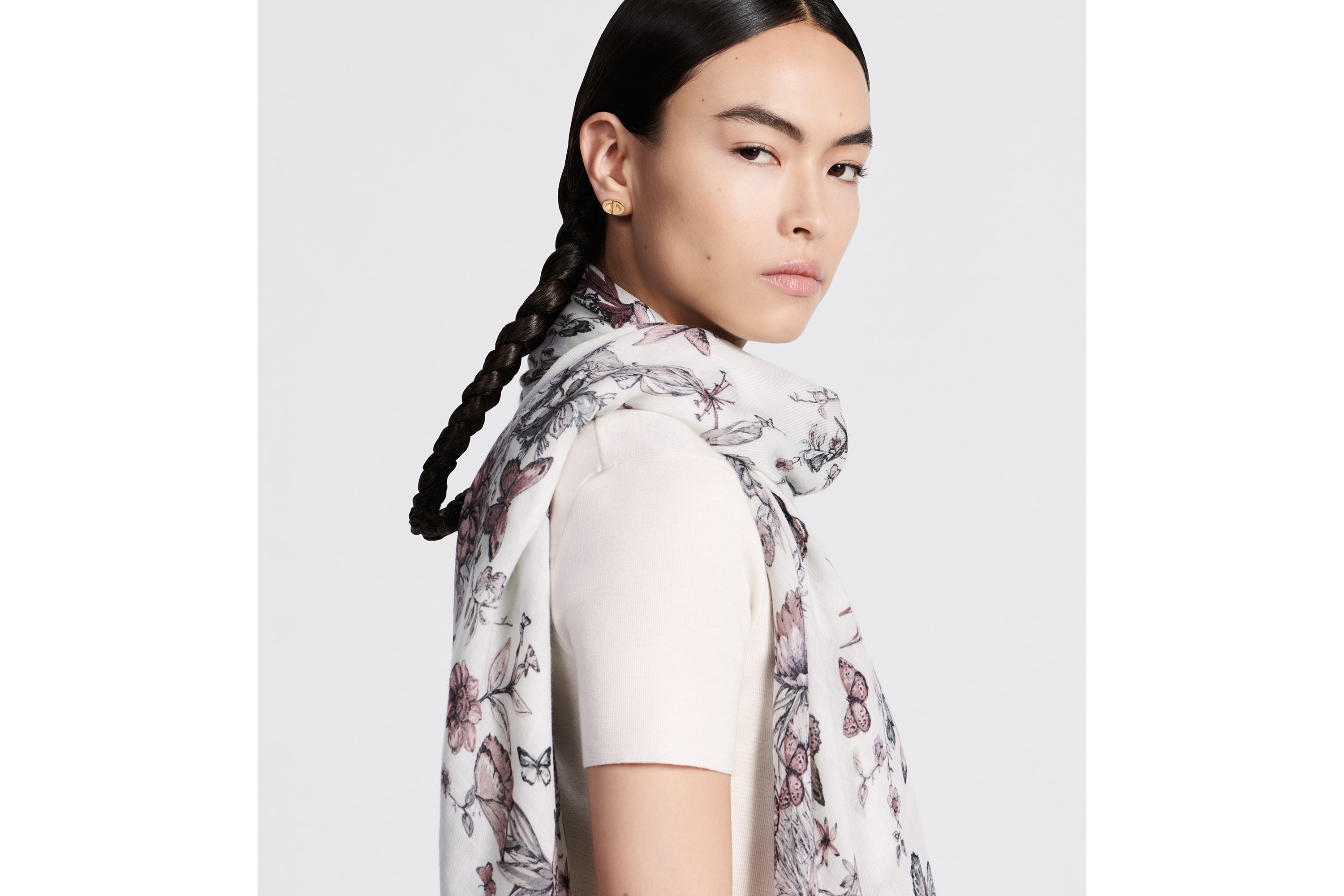Toile de Jouy Mexico Shawl - 3