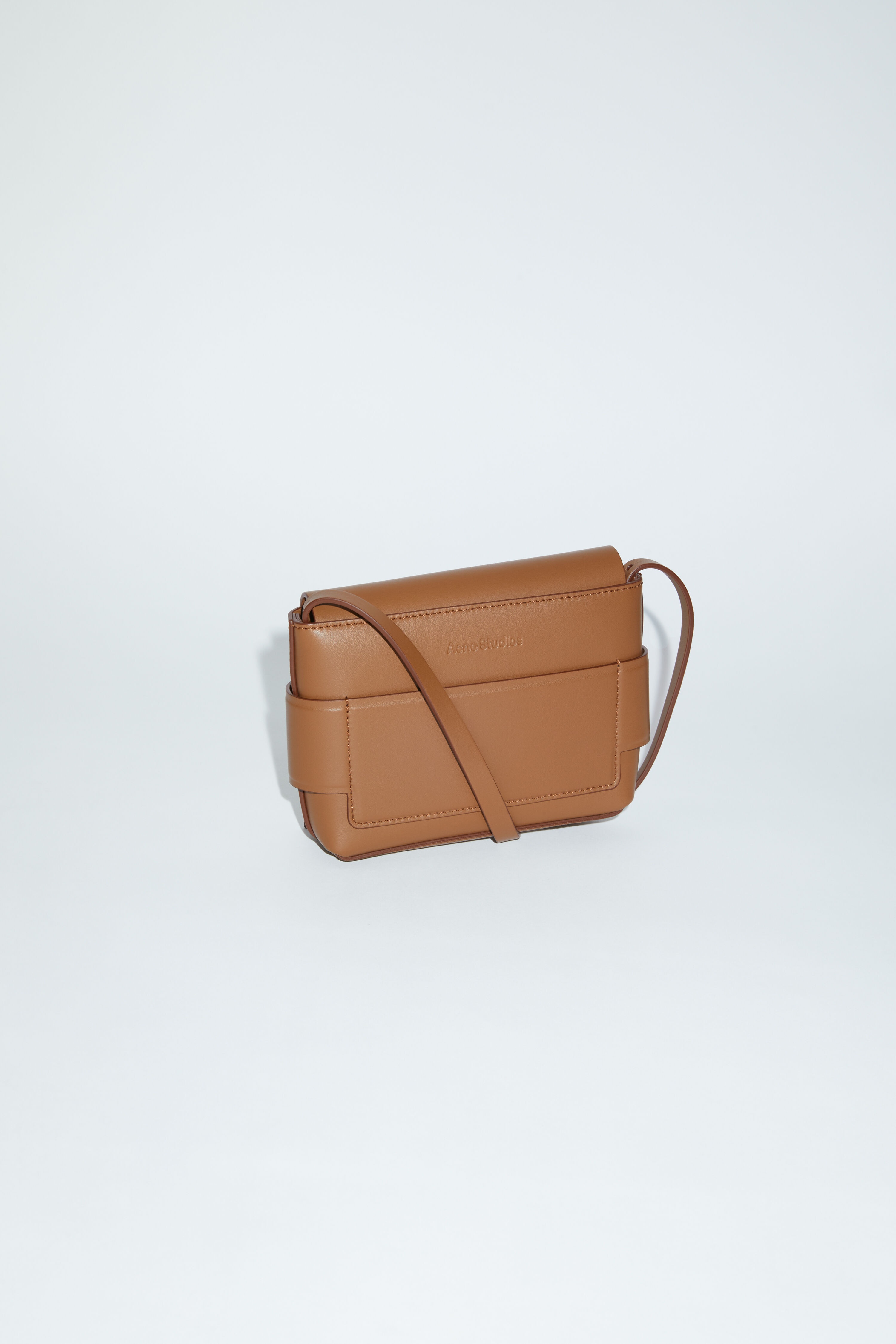 Musubi mini crossbody bag - Camel brown - 4