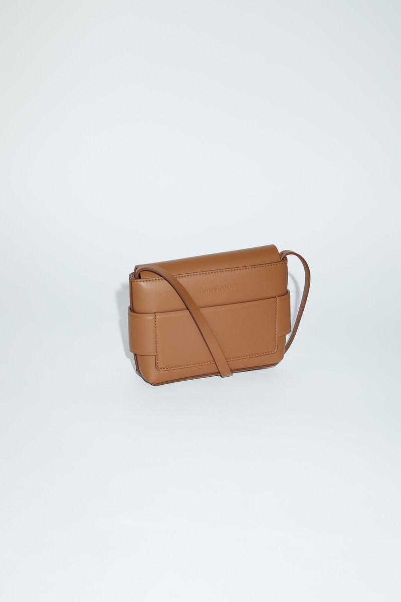Musubi mini crossbody bag - Camel brown 4