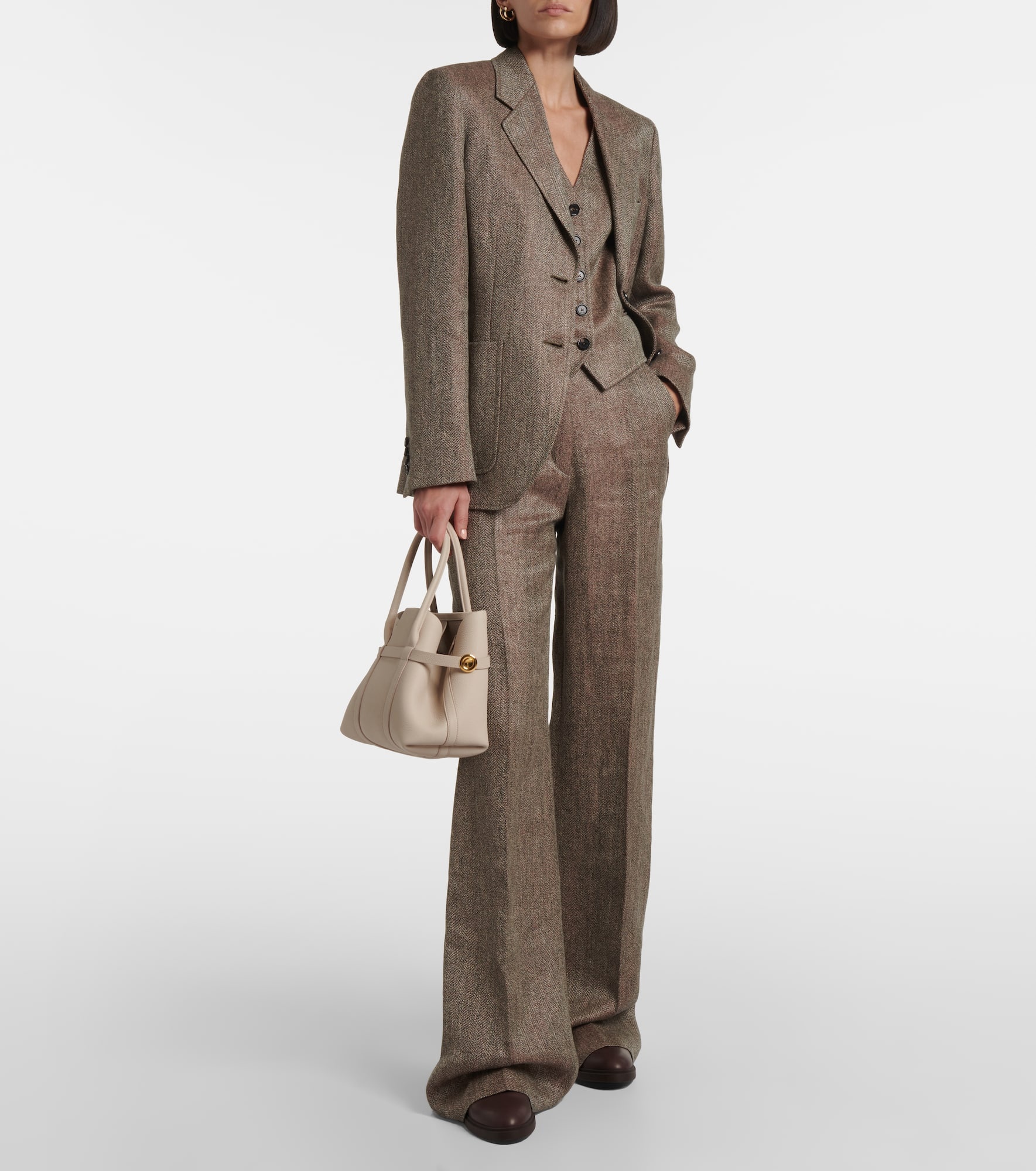 Korbin linen wide-leg pants - 2