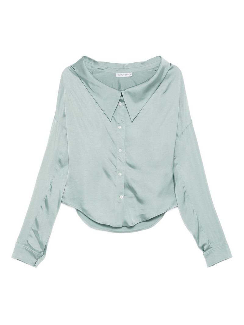 satin shirt 1