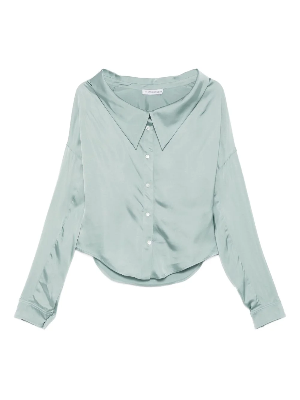 satin shirt - 1