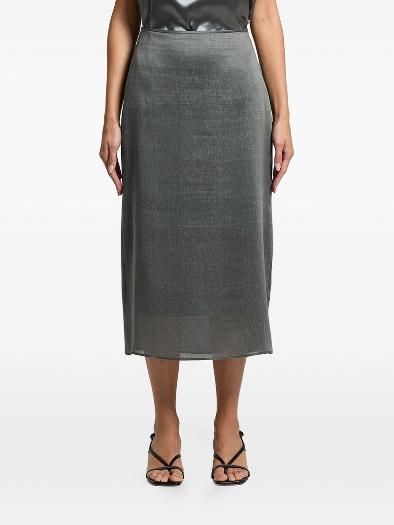 side-slit midi skirt 1