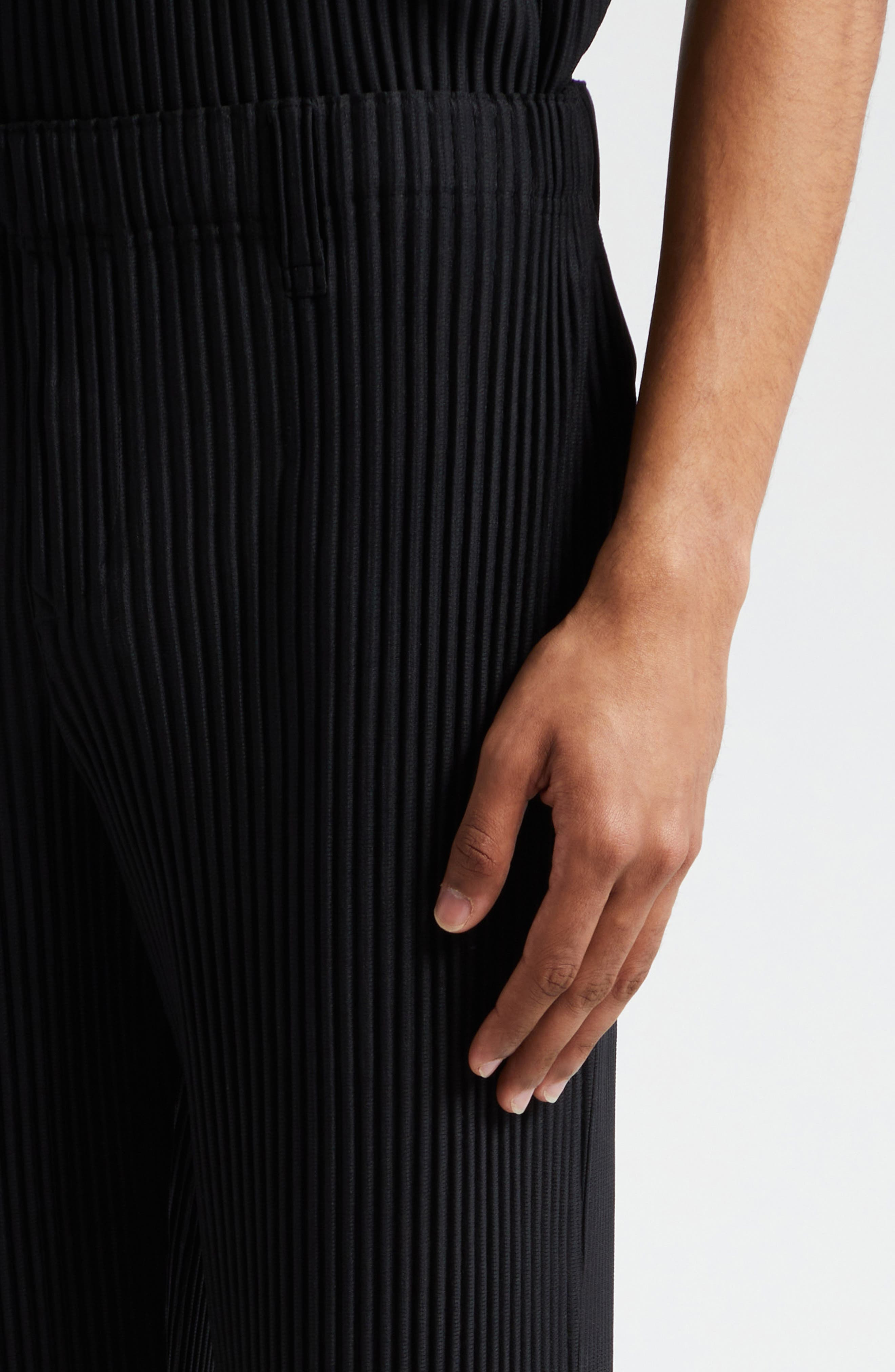 Homme Plissé Issey Miyake Pleated Pull-On Pants in Black at Nordstrom - 5