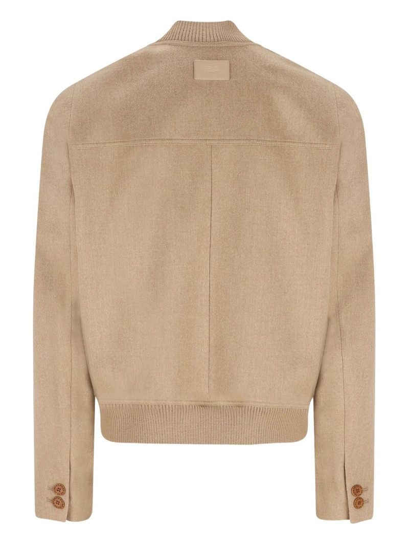 FENDI buttoned patch-pocket jacket outlook