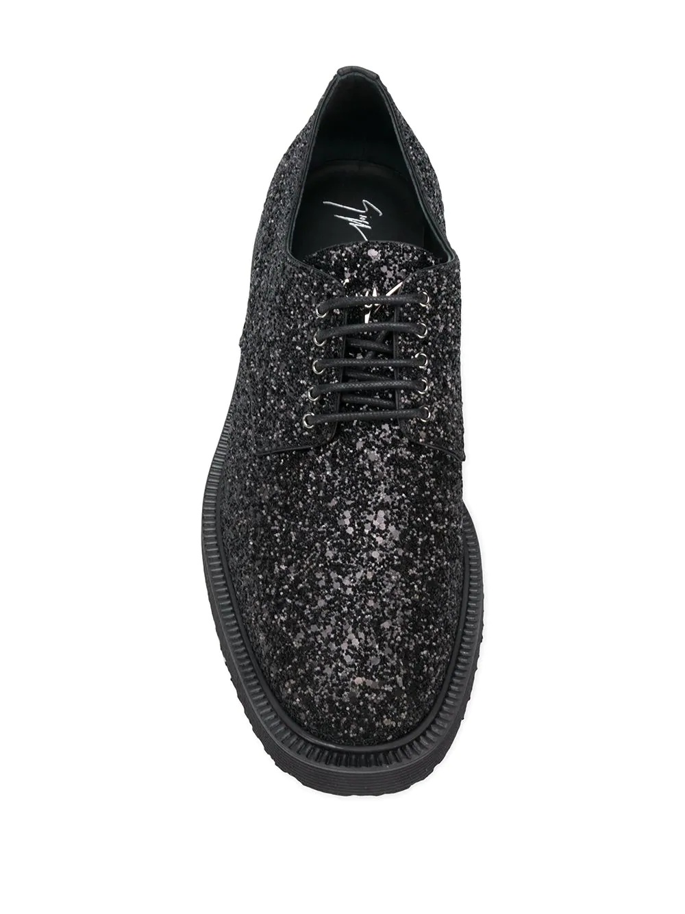 glitter Oxford shoes - 4