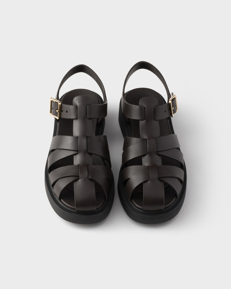 Leather fisherman's sandals 3