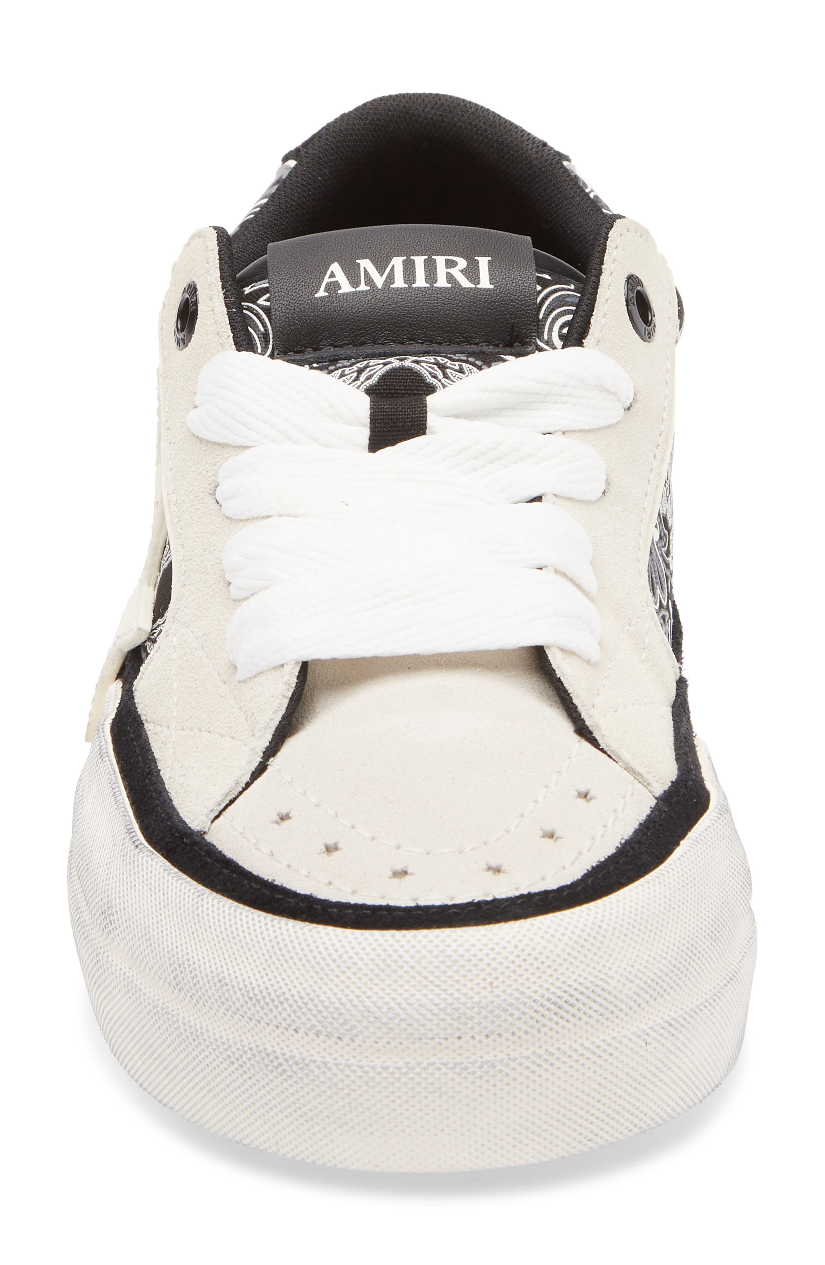 AMIRI Bandana Sunset Skate Low Top Sneaker in Black at Nordstrom - 4