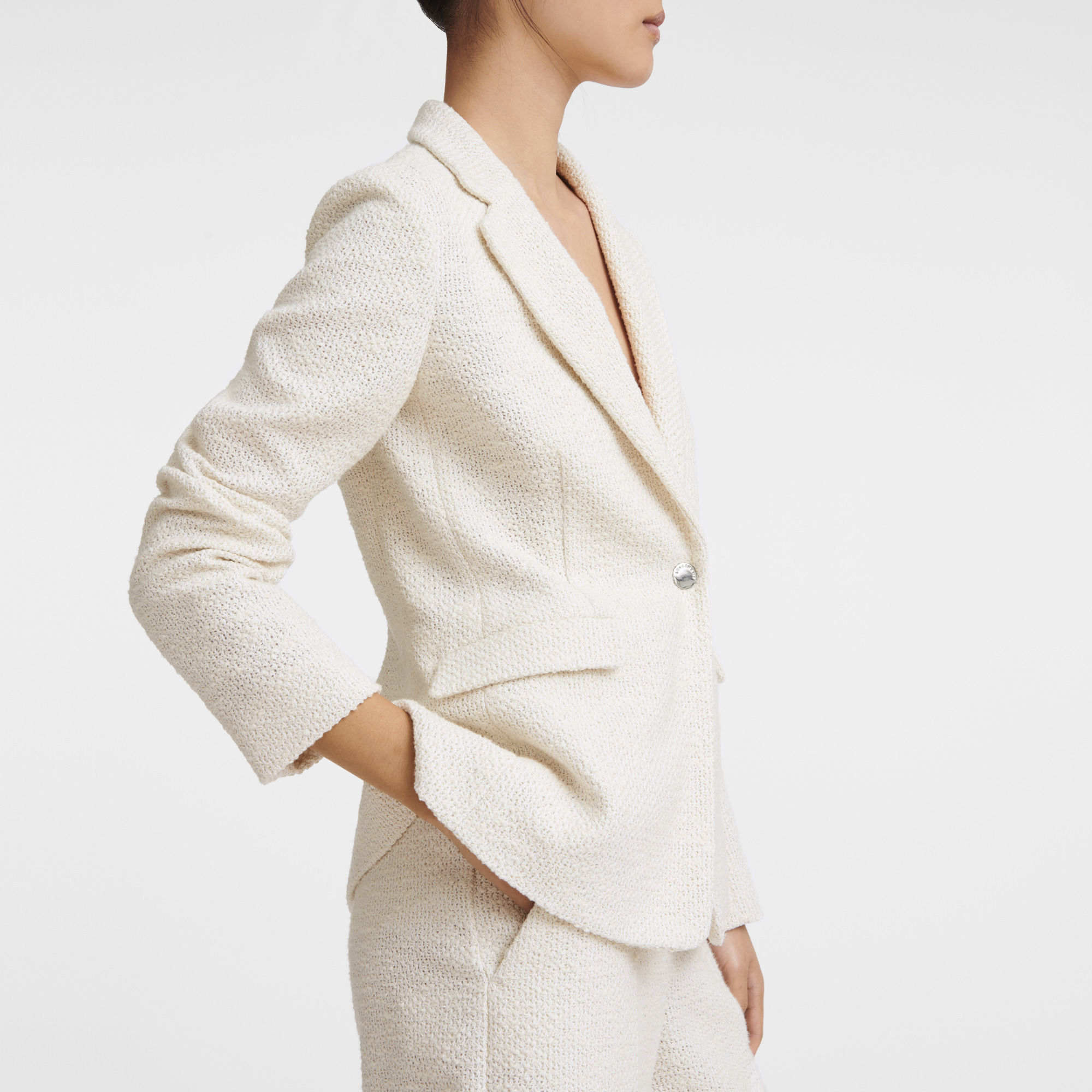 Jacket Ecru - Bouclé - 3