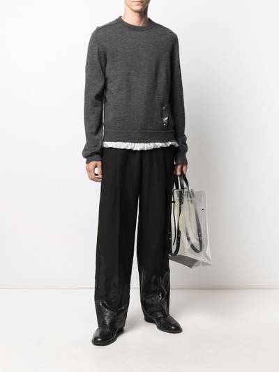 Maison Margiela Anonymity of the lining knit jumper outlook