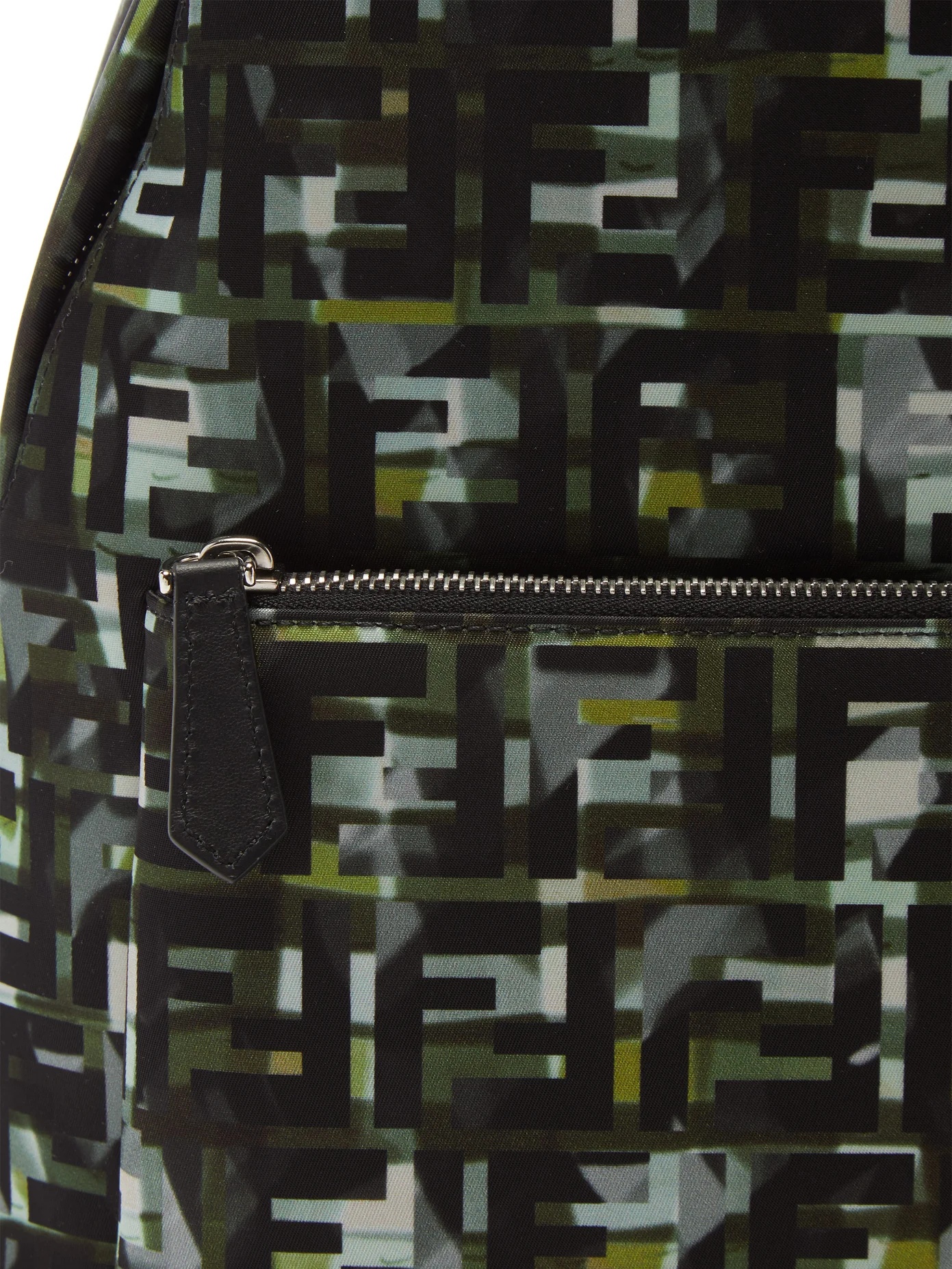 FF and camouflage-print backpack - 6