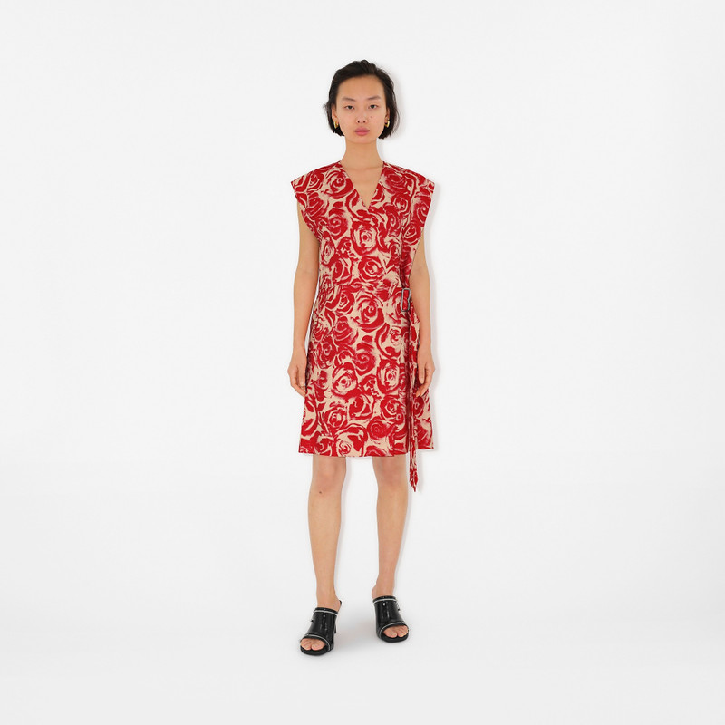 Burberry Rose Cotton Blend Dress outlook