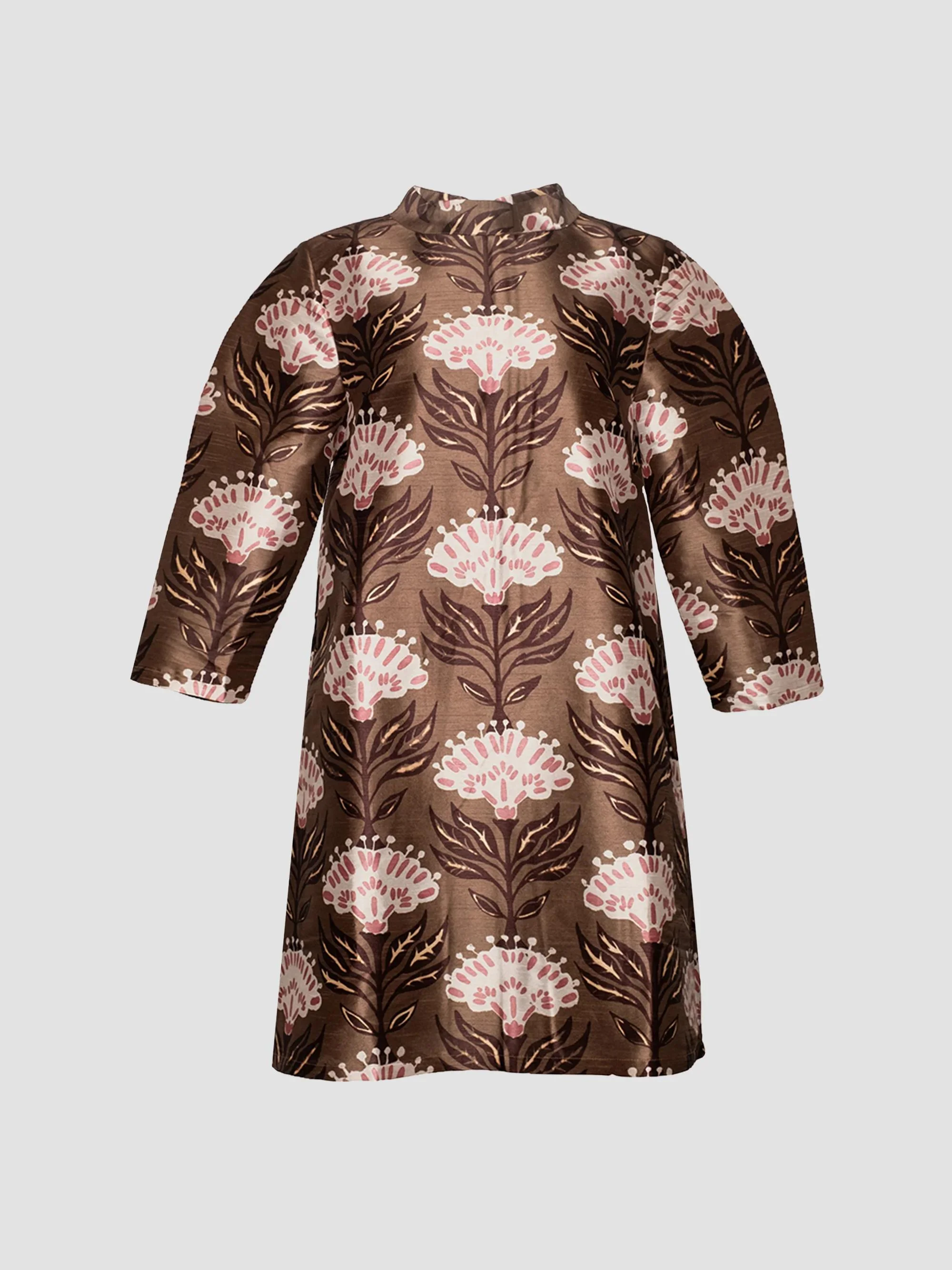Women's Diplomat Floral Mini Dress - Olive Multi - 1