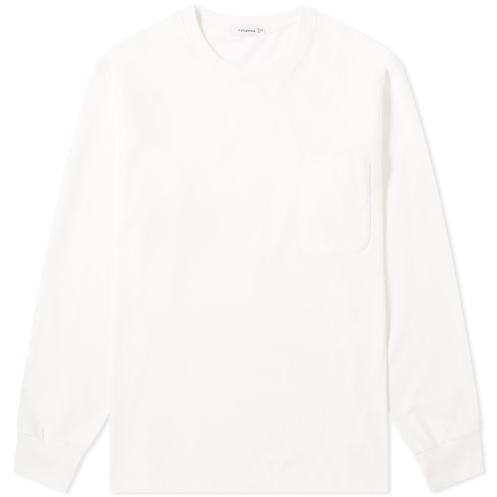 Nanamica Long Sleeve Pocket Tee - 1