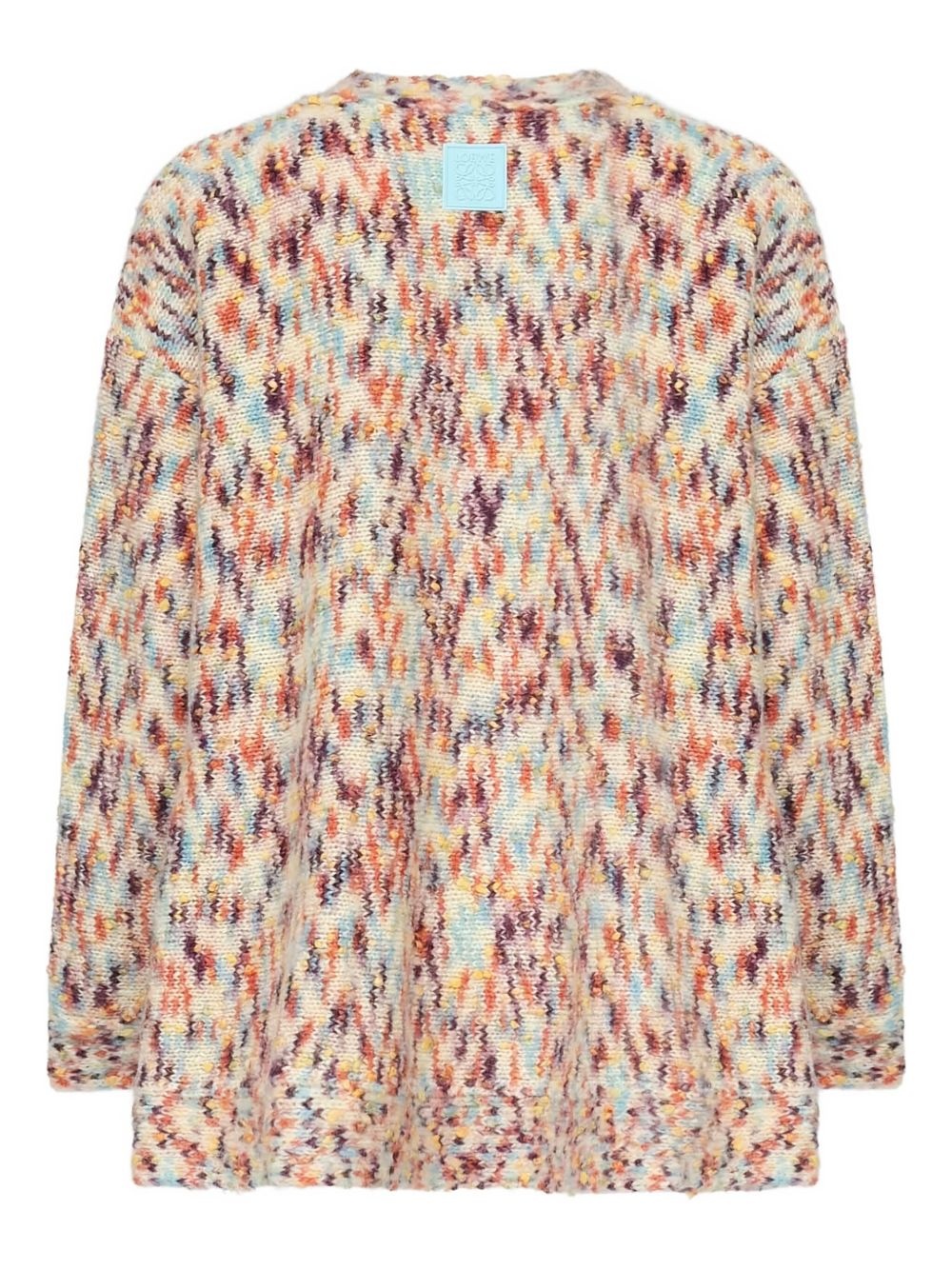 V-neck button-front cardigan - 2