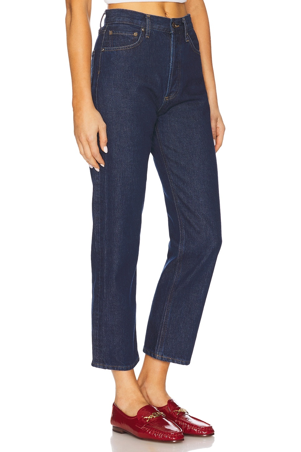 90's Pinch Waist Crop - 2