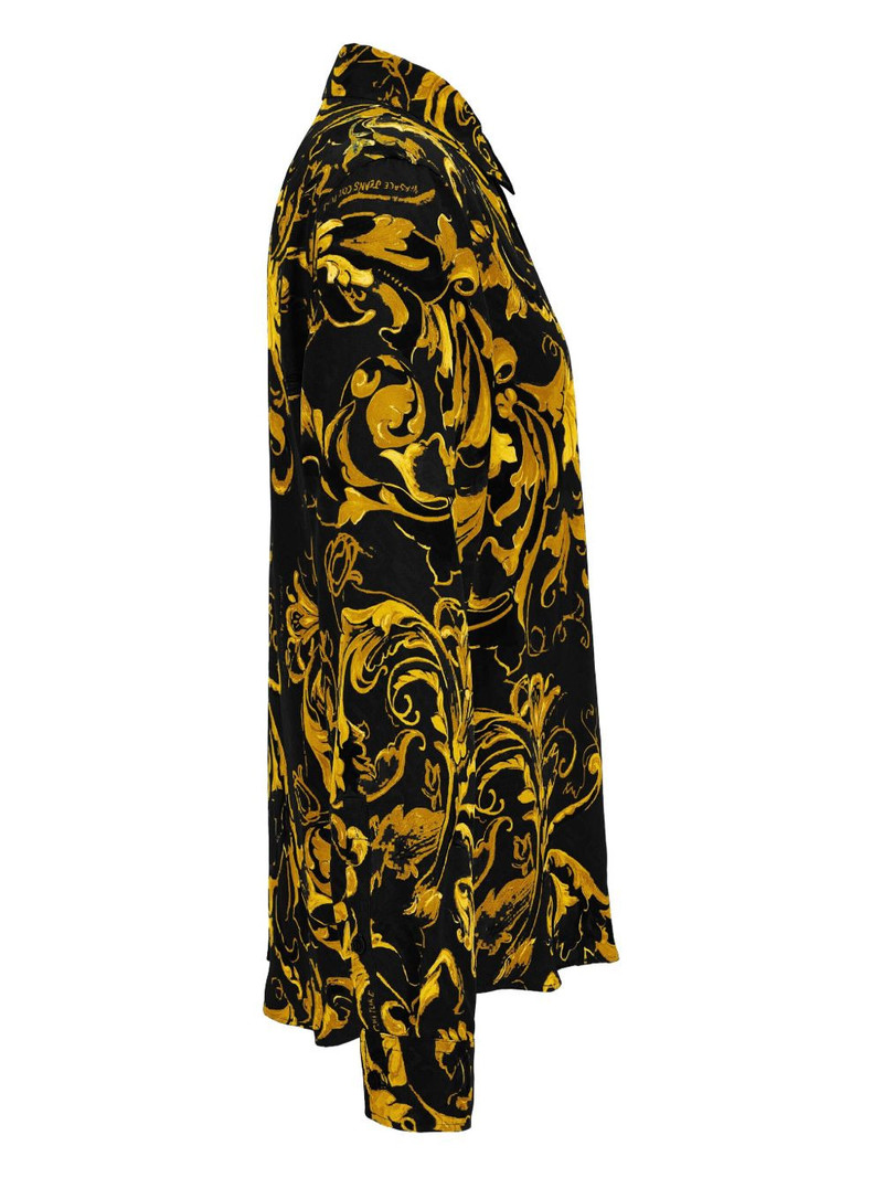 VERSACE JEANS COUTURE Barocco-print shirt outlook