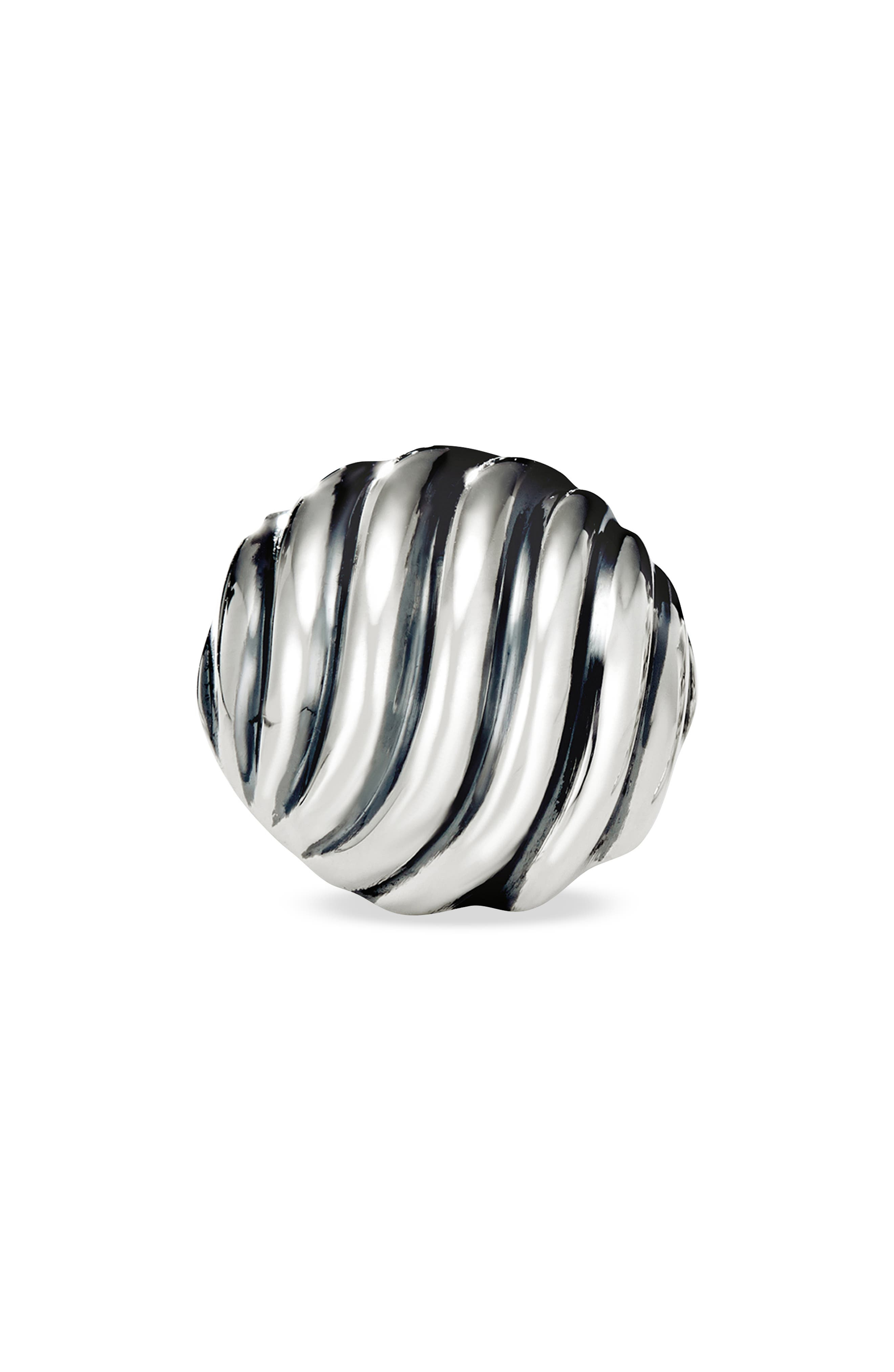 David Yurman Sculpted Cable Earrings in Silver at Nordstrom - 4