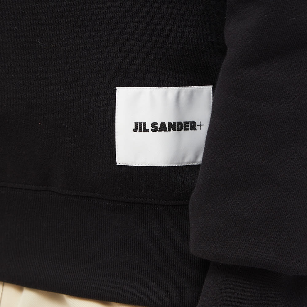 Jil Sander Jil Sander Plus Logo Patch Popover Hoodie