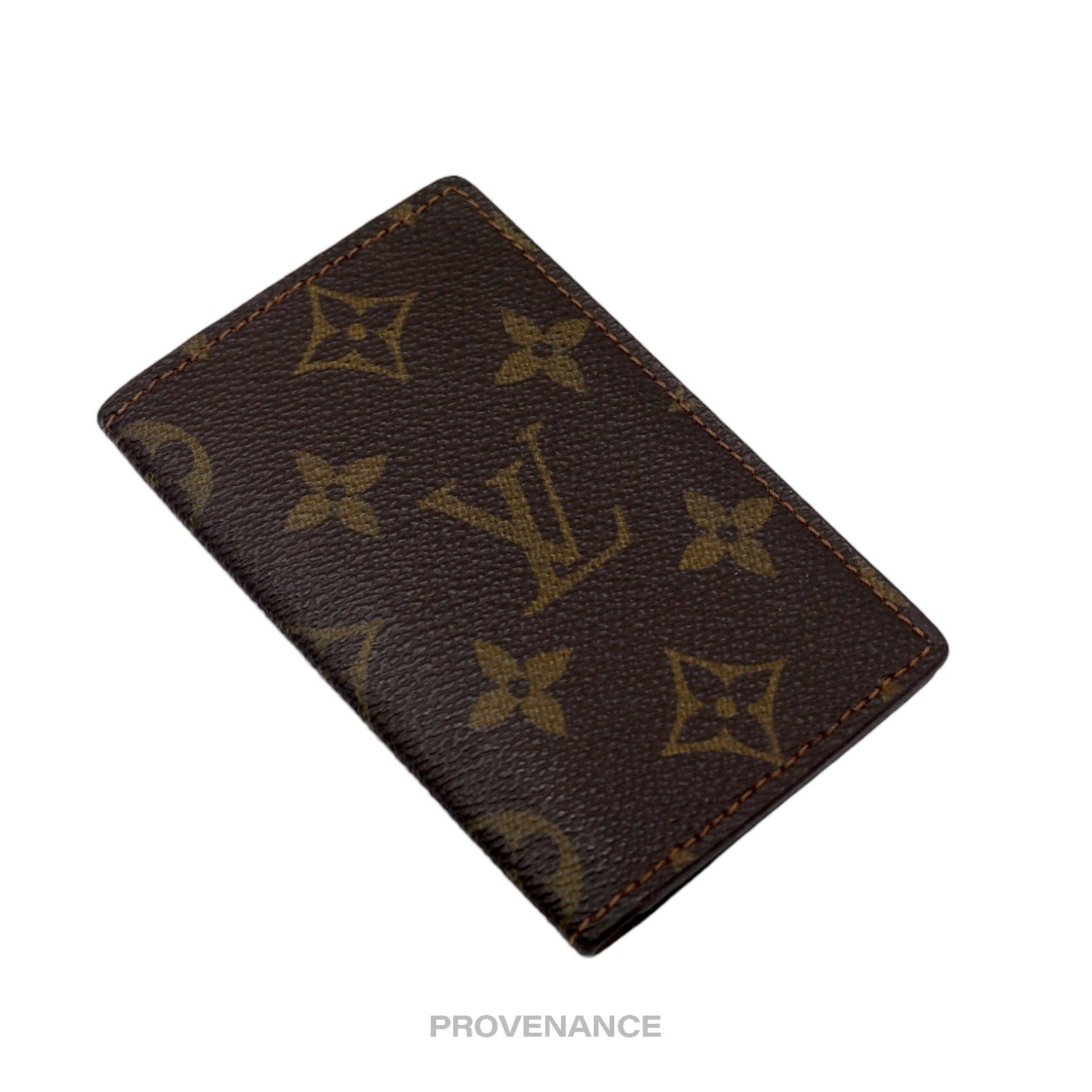 Louis Vuitton Pocket Organizer Card Wallet - Monogram Small "f" - 5