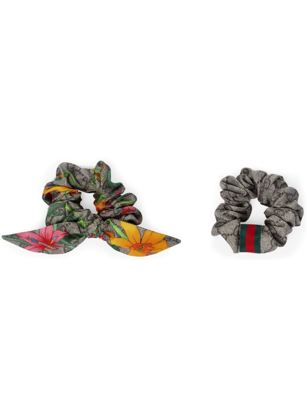 GG silk scrunchies (set of two) - 1