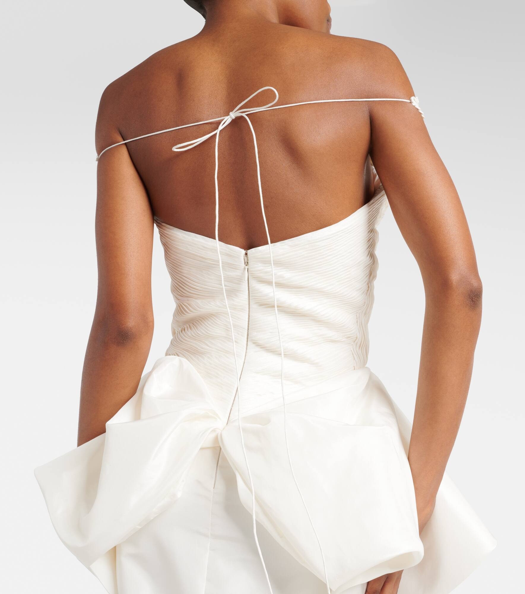 Bridal Daphne silk taffeta gown - 5