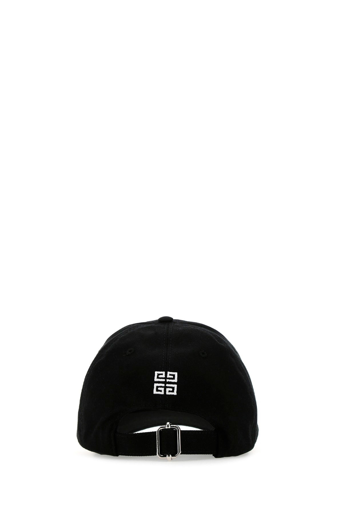 Black cotton baseball cap - 3