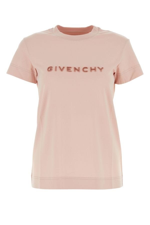 Pink cotton t-shirt - 1