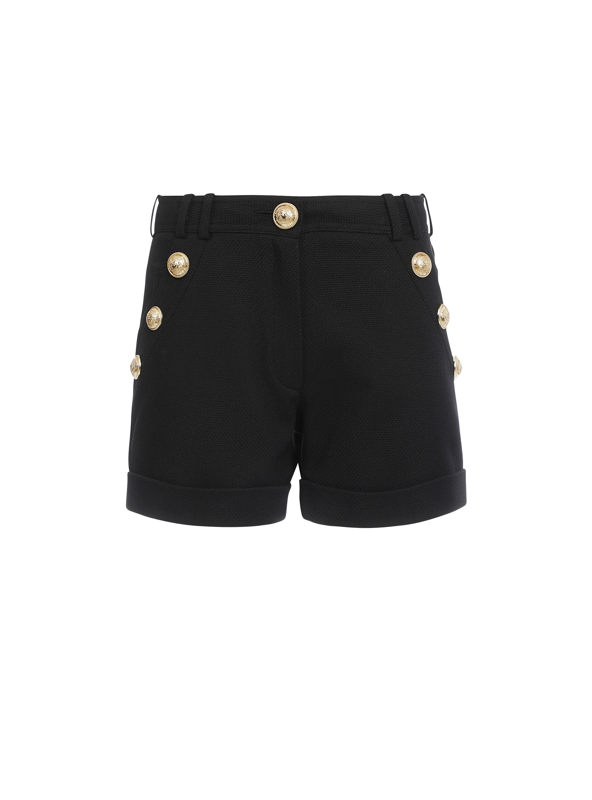 Cotton low-rise shorts - 1