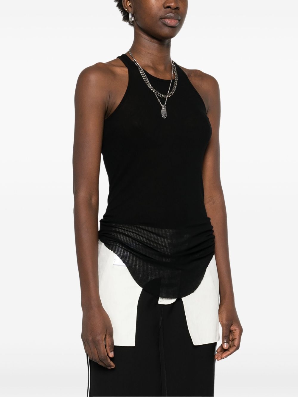 ribbed tank top - 3